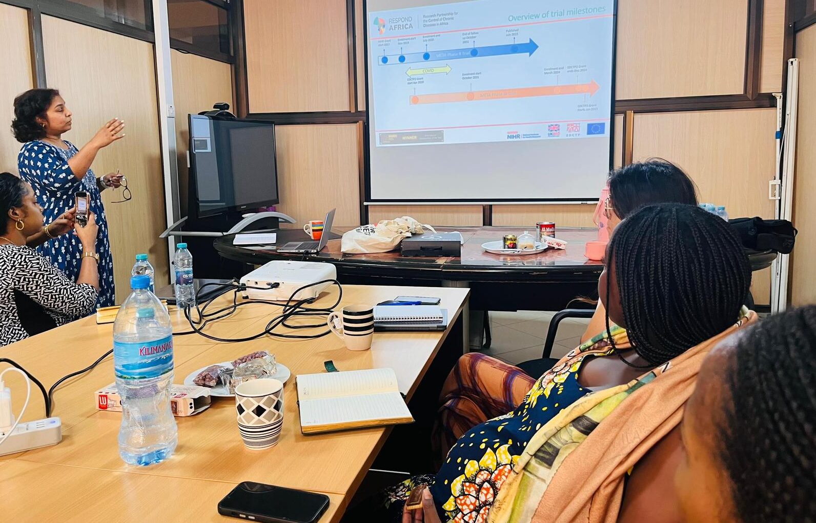 META Trial internal meeting with female staff leaders